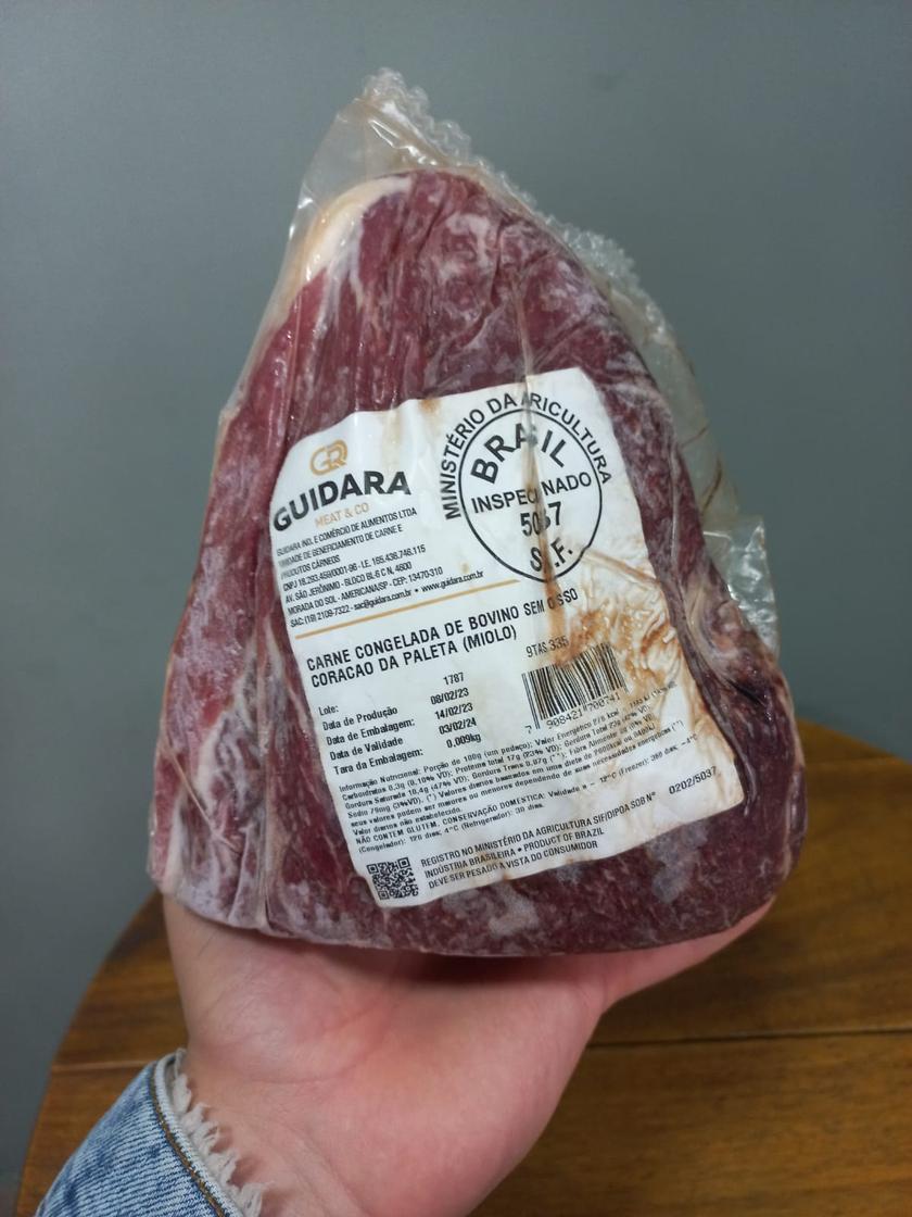 CORAÇÃO DA PALETA (MIOLO) CONGELADO TAURUS - 3